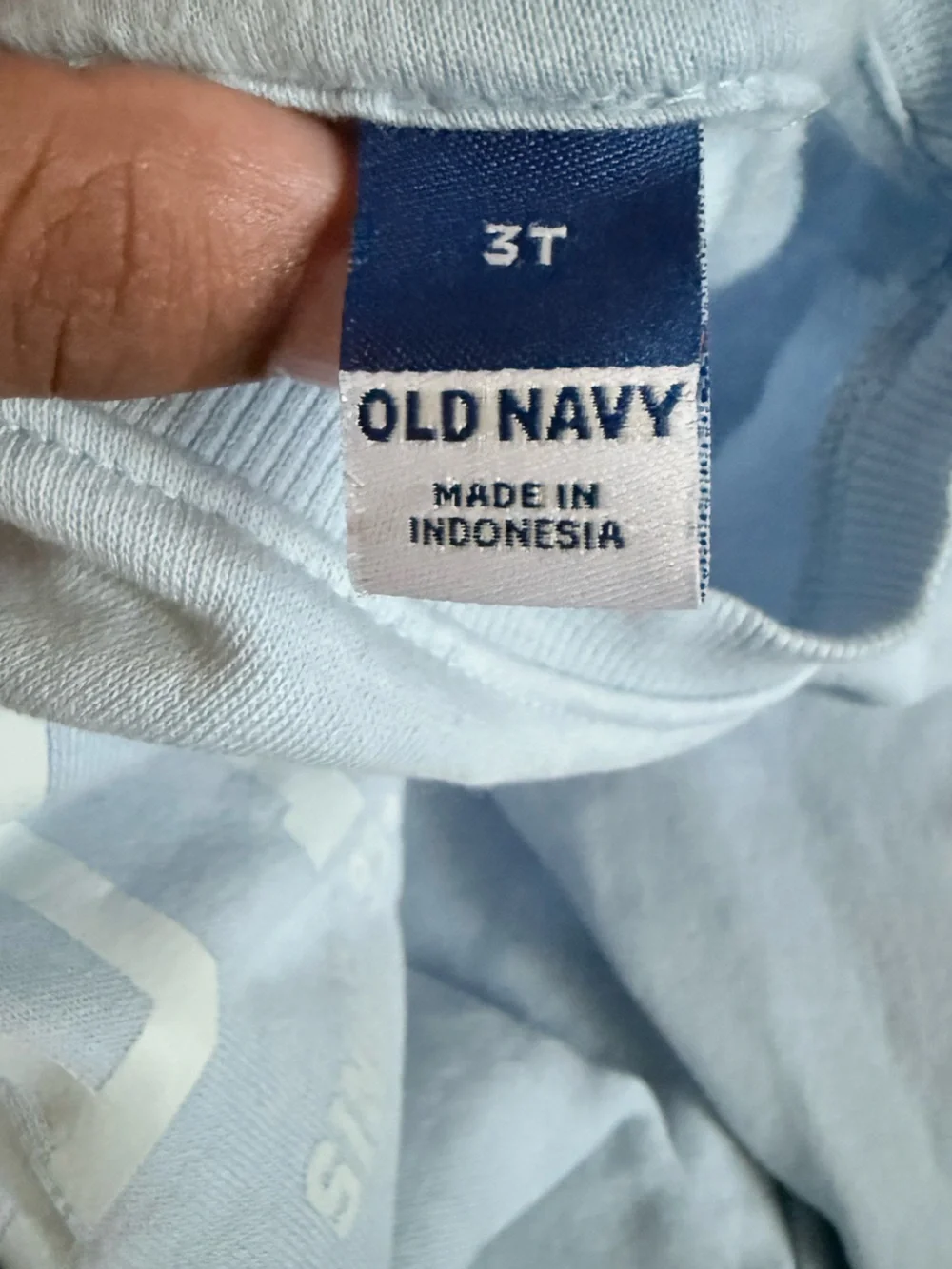 Old Navy Pastel Blue Kids Crewneck Sweatshirt